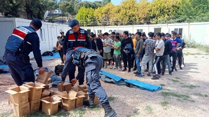 Dron İle Tespit Edilen 118 Göçmen, Jandarma Ekiplerince Kurtarıldı