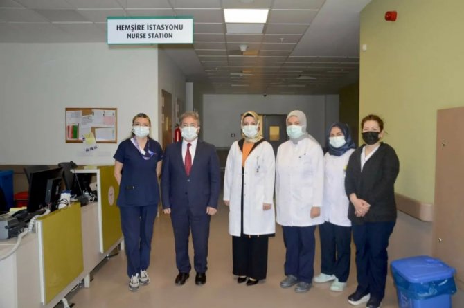 Benli’den Hemşirelere Ziyaret