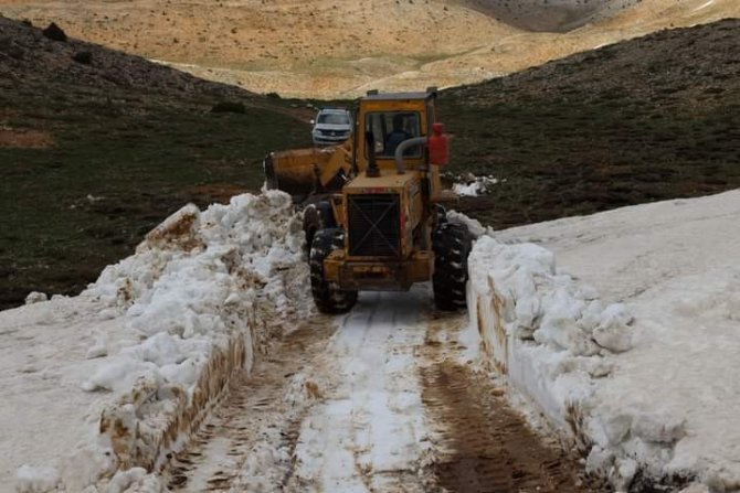 Mayıs Ayında Kar Temizliği