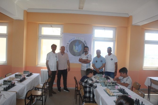 Köyceğiz’de Mavi Yeşil Okullar Projesi Satranç Turnuvası Tamamlandı