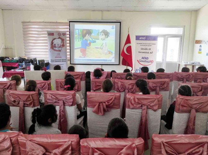 Tekirdağ Afad Kırsal Mahallelerde Eğitim Veriyor