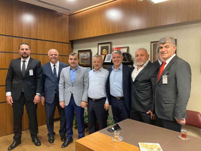 Kdz. Ereğli Kızılay Başkanı Yağız Ankara’da Temaslarda Bulundu