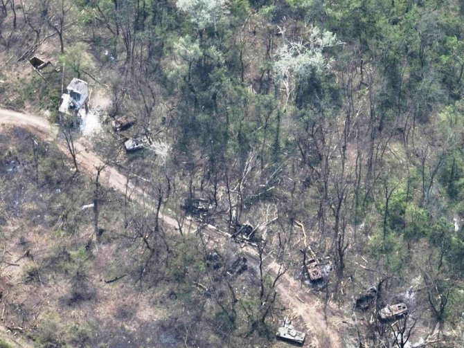 Ukrayna, Donets Nehrini Geçmeye Çalışan Rus Askerlerini Pusuya Düşürdü