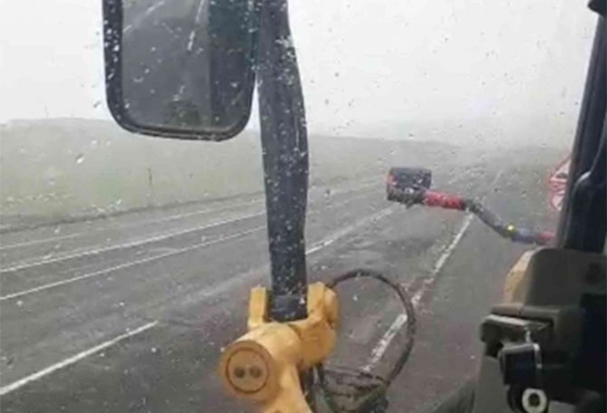 Yüksek Kesimlerde Kar Etkili Oldu