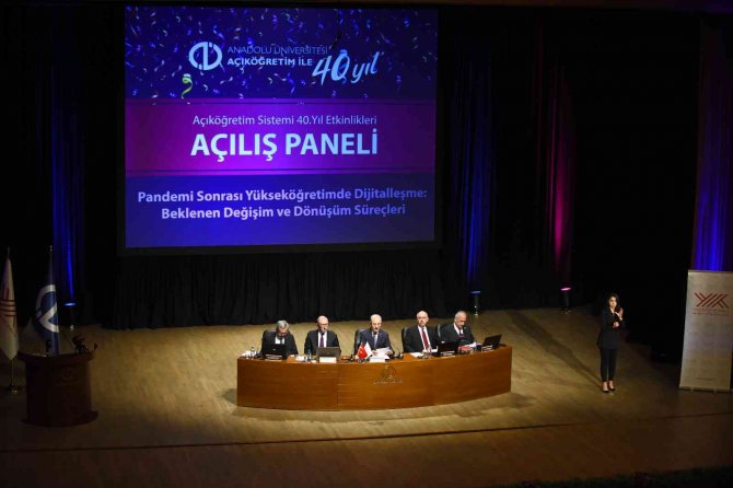 Açıköğretim Sistemi’nin 40’ıncı Yıl Etkinlikleri Yök Başkanı Özvar’ın Katılımıyla Başladı