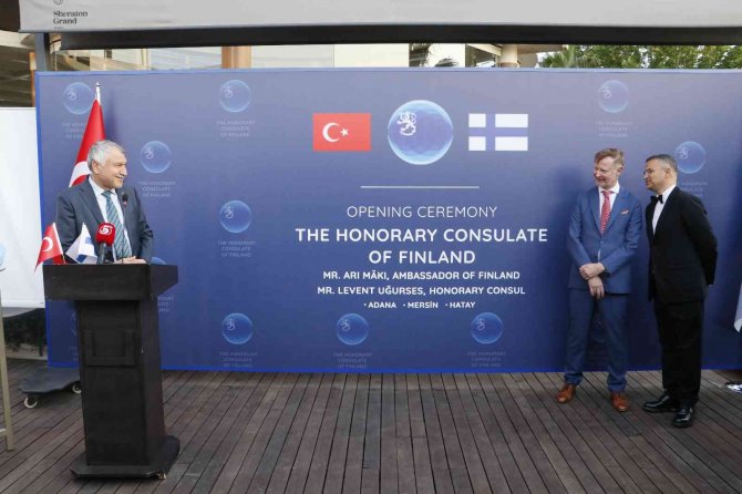 Finlandiya Fahri Konsolosluğu Adana’da Açıldı