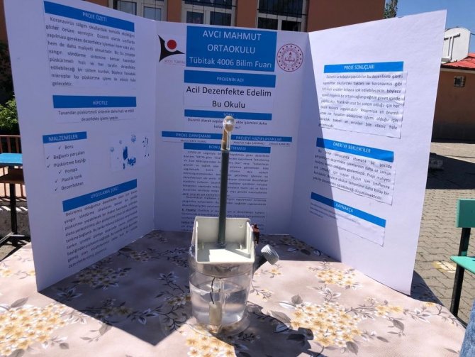 Kağızmanlı Genç Buluşçular Hünerlerini Sergiledi