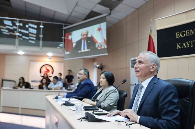 Kktc Cumhurbaşkanı Tatar, Büyükşehir Meclisine Hitap Etti
