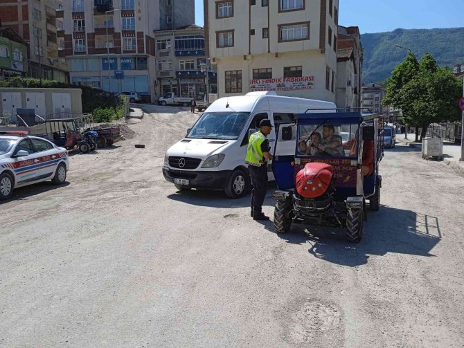 Ordu’da Tarım Araçları Denetlendi