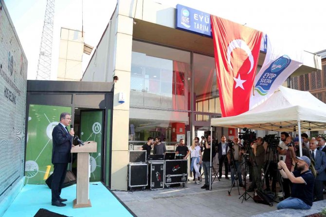 Türkiye’de Bir İlk Olan Tarım 4.0 Merkezi Eyüpsultan’da Açıldı