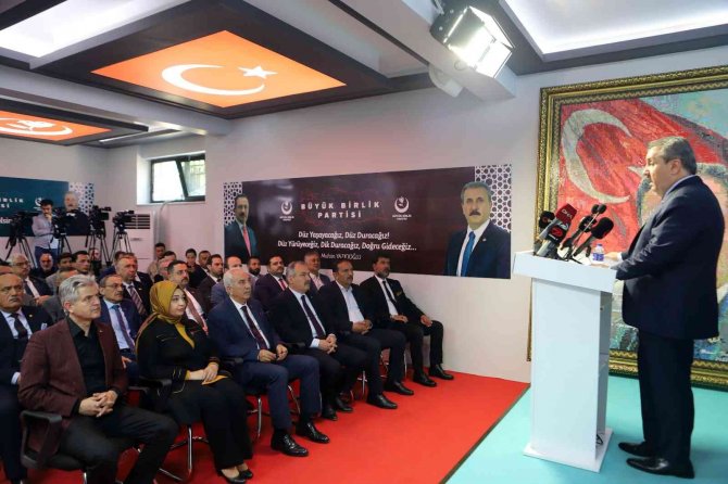 Bbp Genel Başkanı Destici: “Pkk’ya Desteği Keserlerse Türkiye Nato Üyeliklerine Neden Hayır Desin”