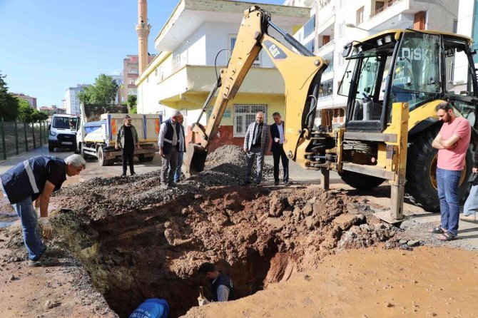 Di̇ski̇ Yenişehir Akkoyunlu Mahallesindeki Arızayı Kısa Sürede Giderdi