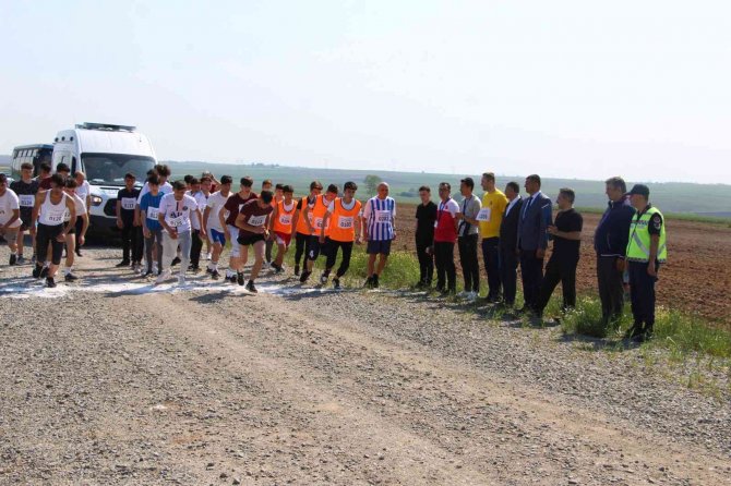 Ergene’de Kros Yarışması Yapıldı