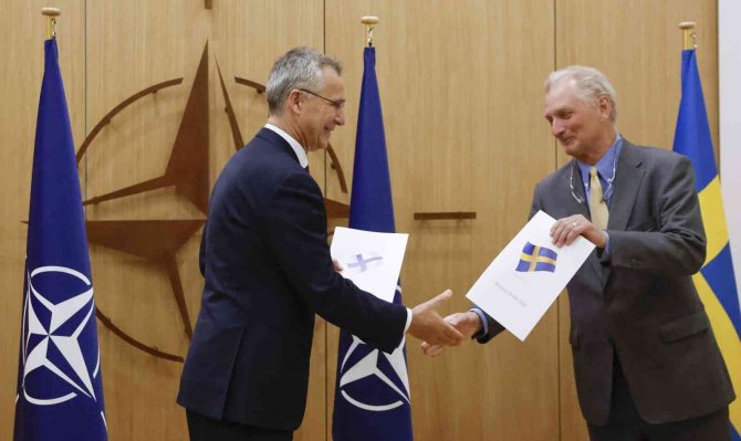 Finlandiya Ve İ̇sveç Nato’ya Üyelik Başvurusunu Yaptı