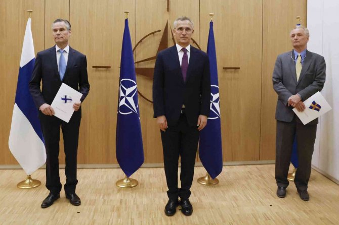 Finlandiya Ve İ̇sveç Nato’ya Üyelik Başvurusunu Yaptı