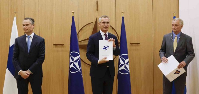 Finlandiya Ve İ̇sveç Nato’ya Üyelik Başvurusunu Yaptı