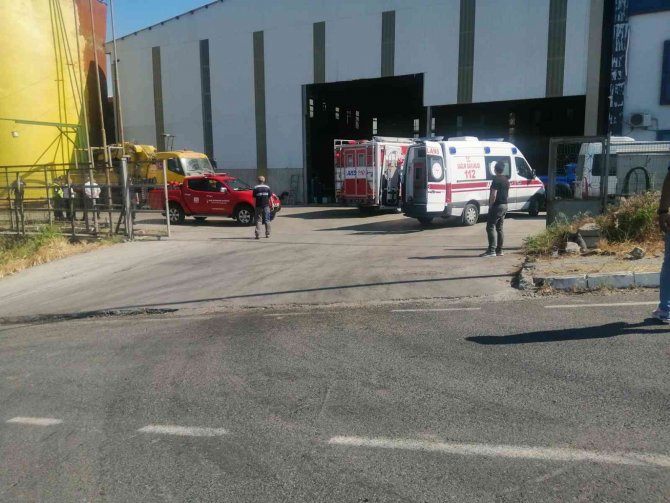 İ̇zmir’de Yağ Fabrikasında Korkunç Ölüm