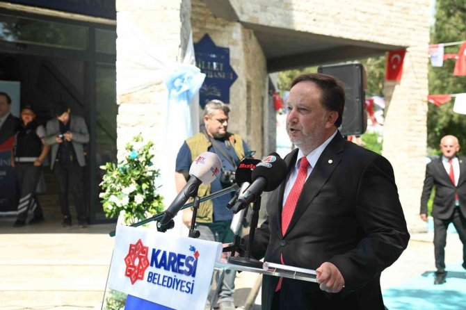 Karesi Millet Kıraathanesi Açıldı
