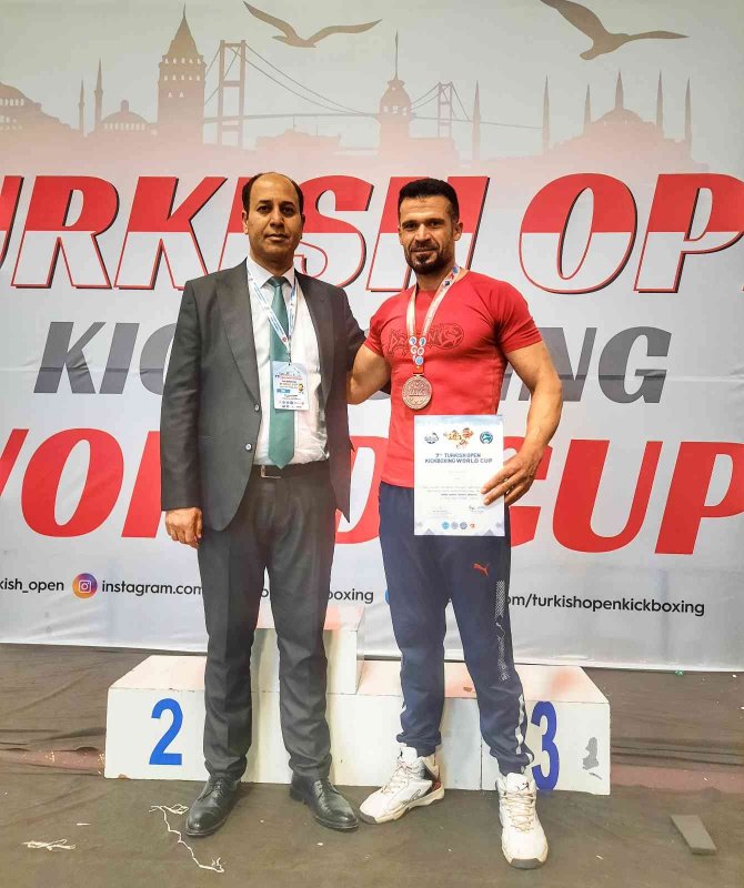 Mardinli Kick Boksçu Dünya Üçüncüsü Oldu