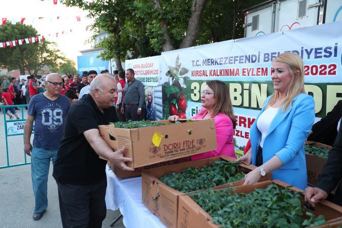 Merkezefendi’de 300 Bin Fide Toprakla Buluştu