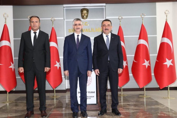 Milli Eğitim Bakan Yardımcısı Yılmaz, Vali Hacıbektaşoğlu İle Görüştü