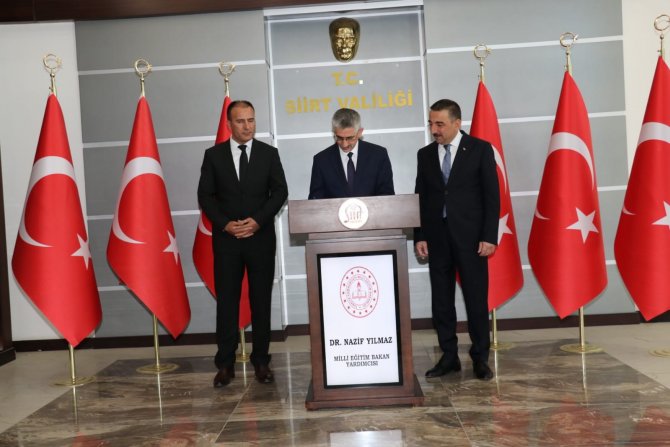 Milli Eğitim Bakan Yardımcısı Yılmaz, Vali Hacıbektaşoğlu İle Görüştü