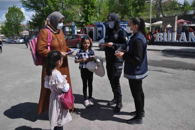 Bulanık Polisinden Dolandırıcılık Ve Hırsızlığa Karşı Bilgilendirme