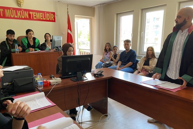 Hukuk Fakültesi Öğrencileri Denizli Adliyesi’nde Uygulamalı Eğitim Görüyor