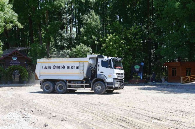 Şehrin Buluşma Noktası Ormanpark’a Yeni Otopark Alanı