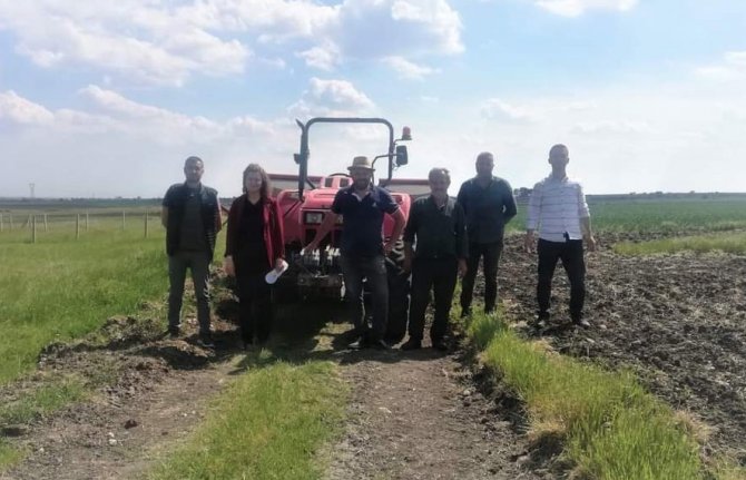 Saray’da Ayçiçek Çeşit Denemesi Yapıldı