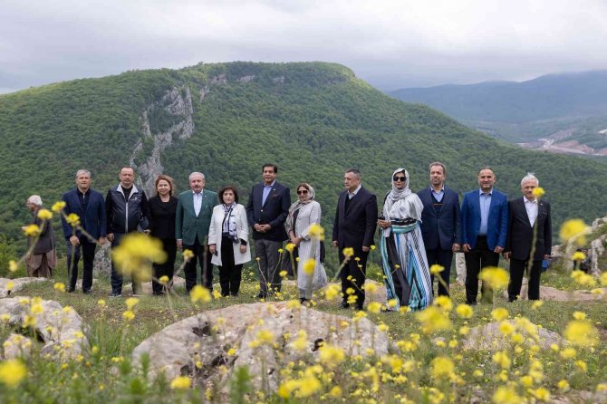 Tbmm Başkanı Başkanı Şentop Şuşa’yı Ziyaret Etti
