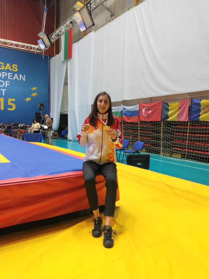 Kayserili Sporcu Avrupa İkincisi Oldu