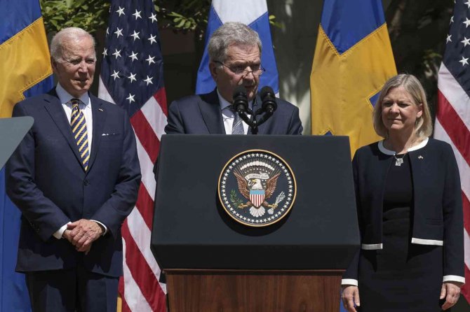 Abd Başkanı Biden: "Finlandiya Ve İ̇sveç Nato’yu Güçlendirecek"