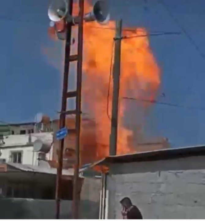 Depodaki Tüpler Bomba Gibi Patladı