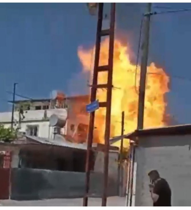 Depodaki Tüpler Bomba Gibi Patladı