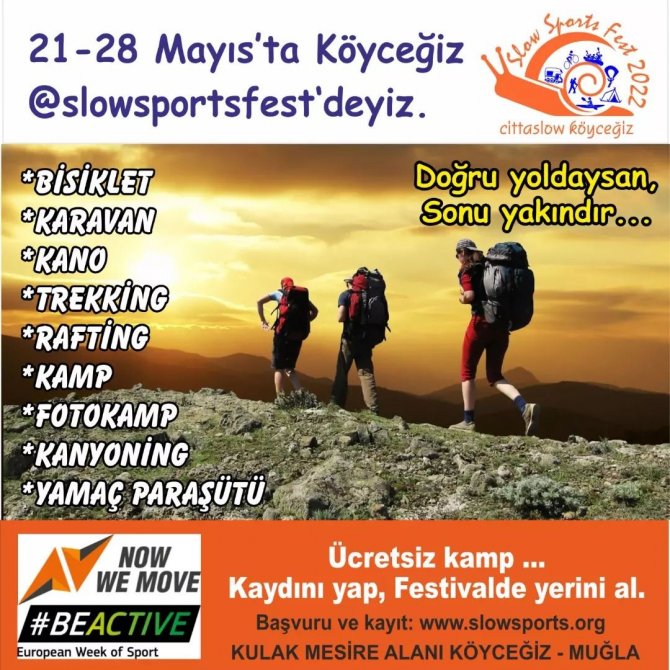 Köyceğiz Slowsports Festivali’ne Hazırlanıyor