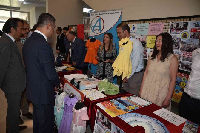 15 Meslek Lisesi, Avrupa Mesleki Beceriler Haftasında Çalışmalarını Sergiledi