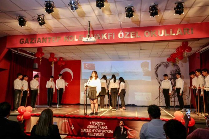 Gaziantep Kolej Vakfı’nda 19 Mayıs Coşkusu