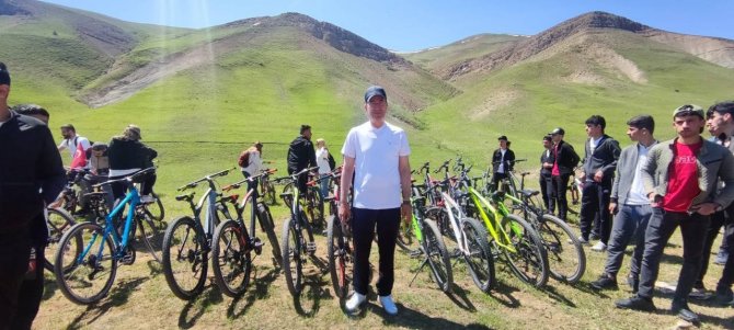 19 Mayıs Gençlik Spor Bayramı İçin Pedal Çevirdiler