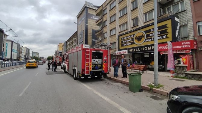 Boş İkamette Çıkan Yangın Söndürüldü