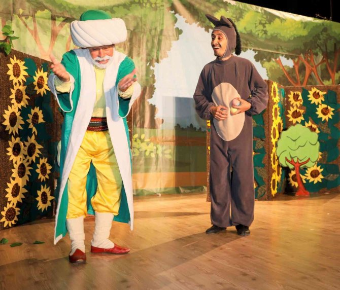 Çocuklar Nasreddin Hoca Oyunuyla Eğlendi