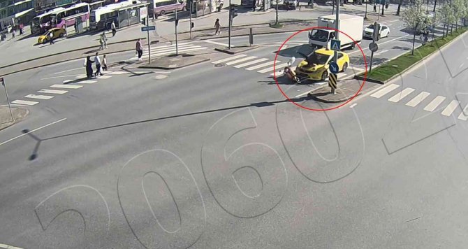 Dikkatsizlik Ve Kural İhlallerinin Getirdiği Kazalar Kamerada