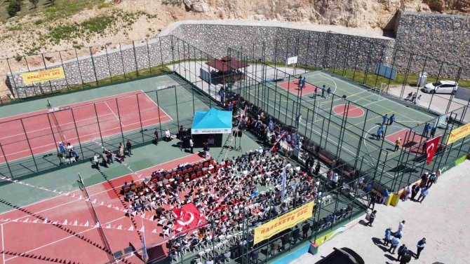 Battalgazi’deki Spor Sahaları Törenle Hizmete Açıldı