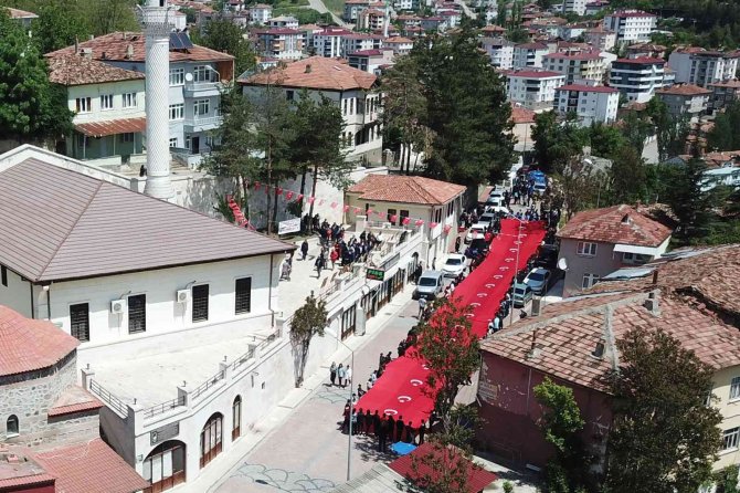 Havza’da Bayrak Yürüyüşü Ve İlk Miting Coşkusu