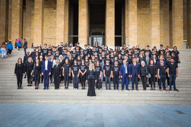 81 İlden 81 Genç Anıtkabir’i Ziyaret Etti