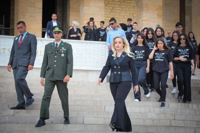 81 İlden 81 Genç Anıtkabir’i Ziyaret Etti