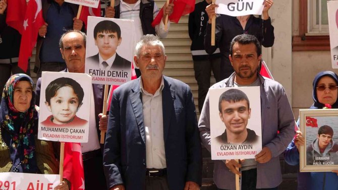 Diyarbakır’da Evlat Nöbetine 291’inci Aile Katıldı