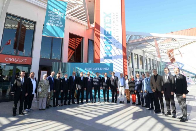 Hometex Ev Tekstili Fuarı’nda Bursa Rüzgarı