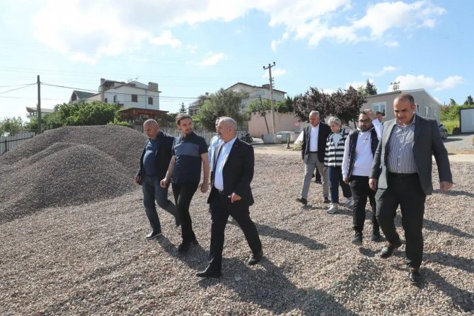 Başkan Büyükgöz’den Proje Denetim Turu