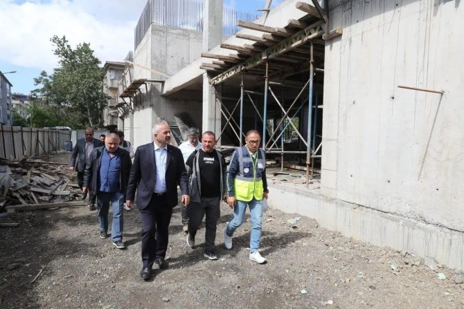 Başkan Büyükgöz’den Proje Denetim Turu